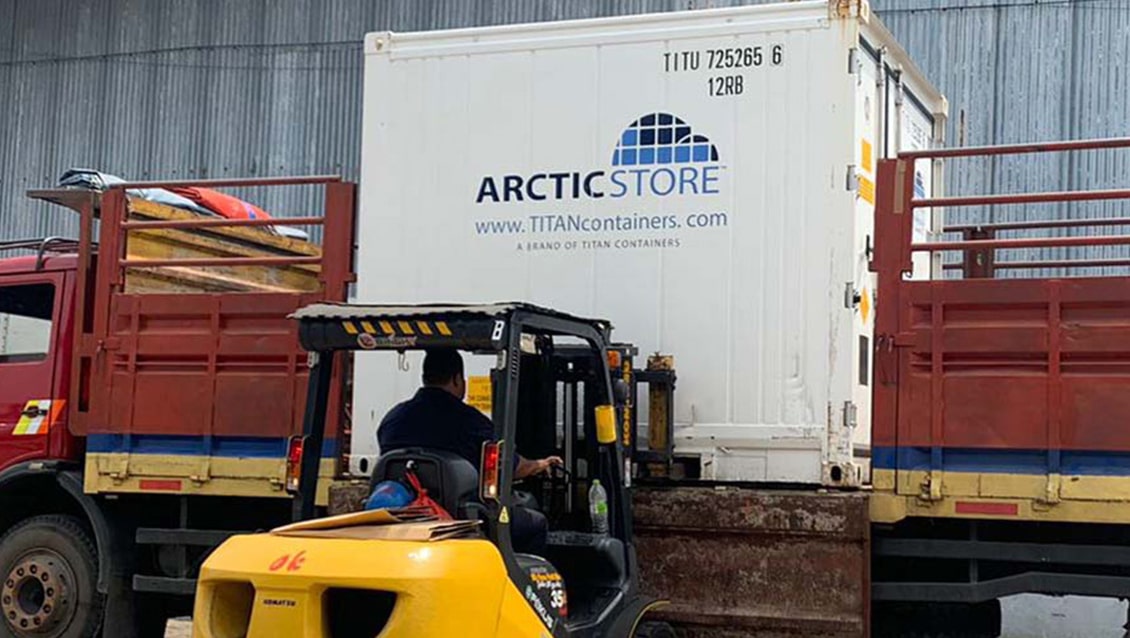 Container refrigerato da 10 piedi ArcticStore - Conservazione a freddo a noleggio