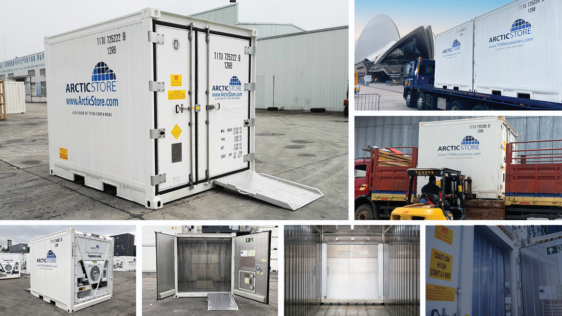 ArcticStore da 10 piedi – Container refrigerati a noleggio