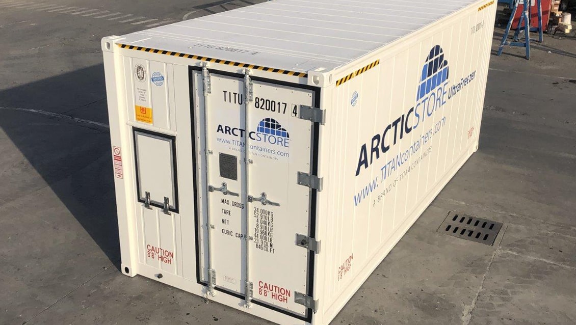 Arctic UltraFreezer da 20 piedi - Container congelatori a noleggio