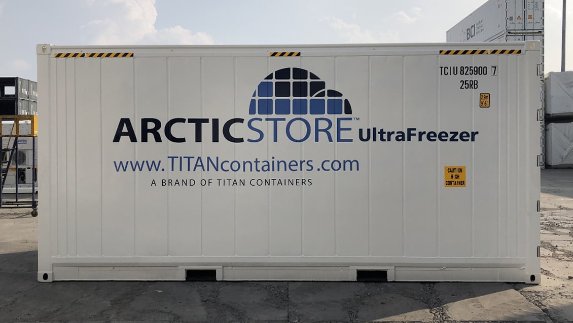 Arctic UltraFreezer da 20 piedi - Container congelatori a noleggio