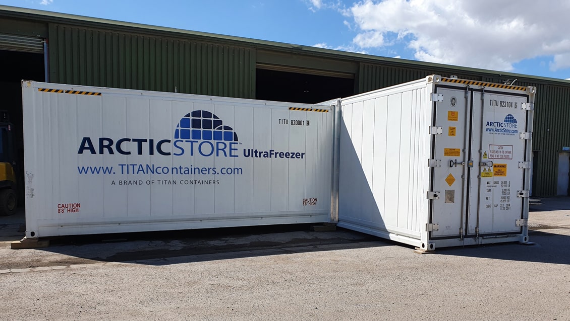 Arctic UltraFreezer da 20 piedi - Container congelatori a noleggio