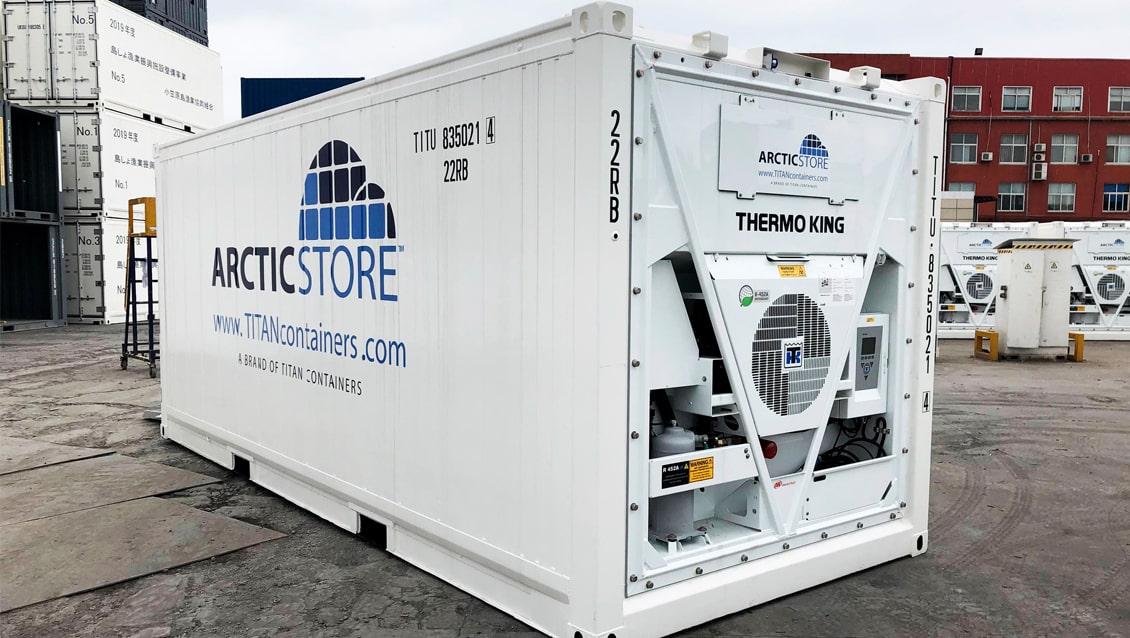 Soluzioni per la conservazione a freddo ArcticStore da 20 piedi a noleggio - Container refrigerati