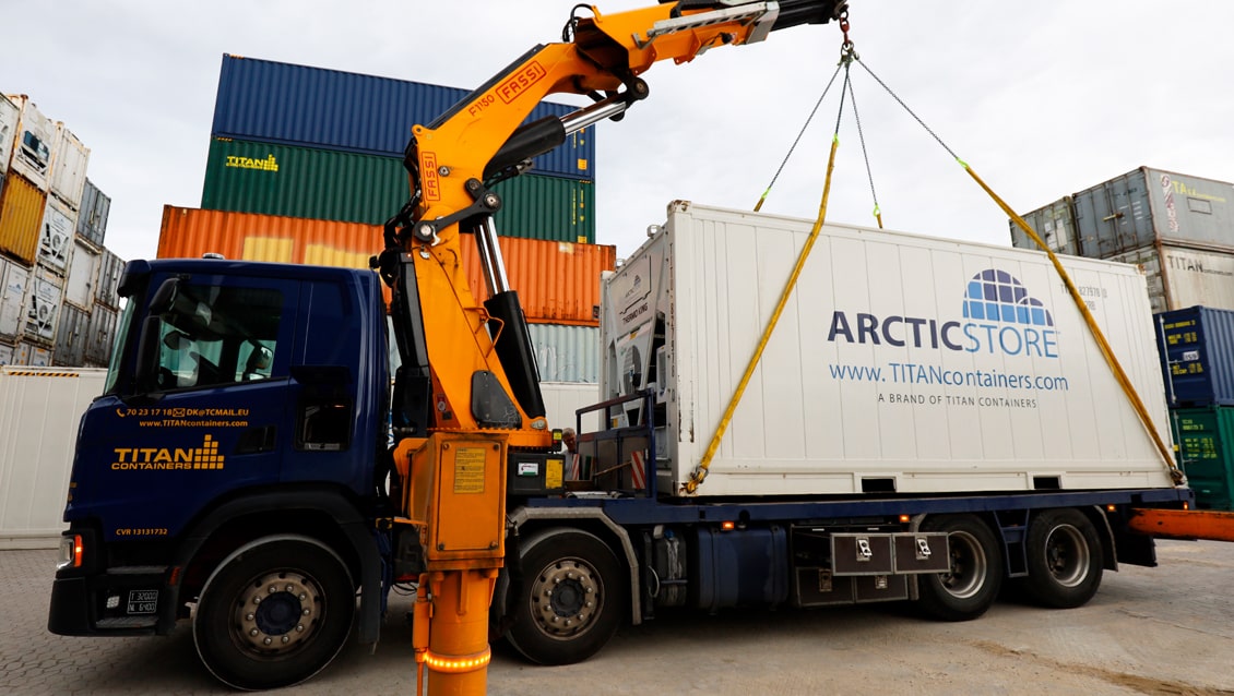 Soluzioni per la conservazione a freddo ArcticStore da 20 piedi a noleggio - Container refrigerati