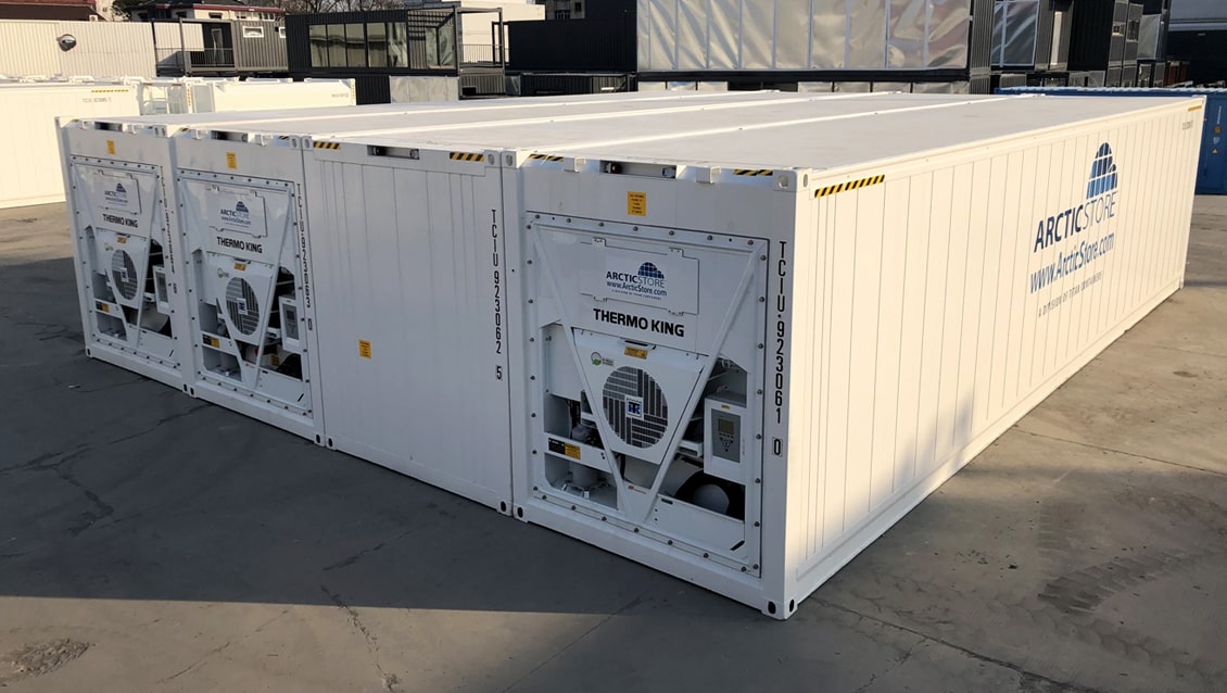 Container refrigerati modulari Arctic SuperStore da 40 piedi - Soluzione per la conservazione a freddo