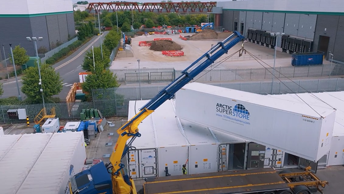 Container refrigerati modulari Arctic SuperStore da 40 piedi - Soluzione per la conservazione a freddo