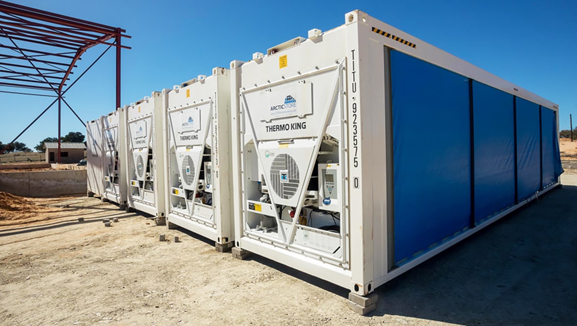Container refrigerati modulari Arctic SuperStore da 40 piedi - Soluzione per la conservazione a freddo