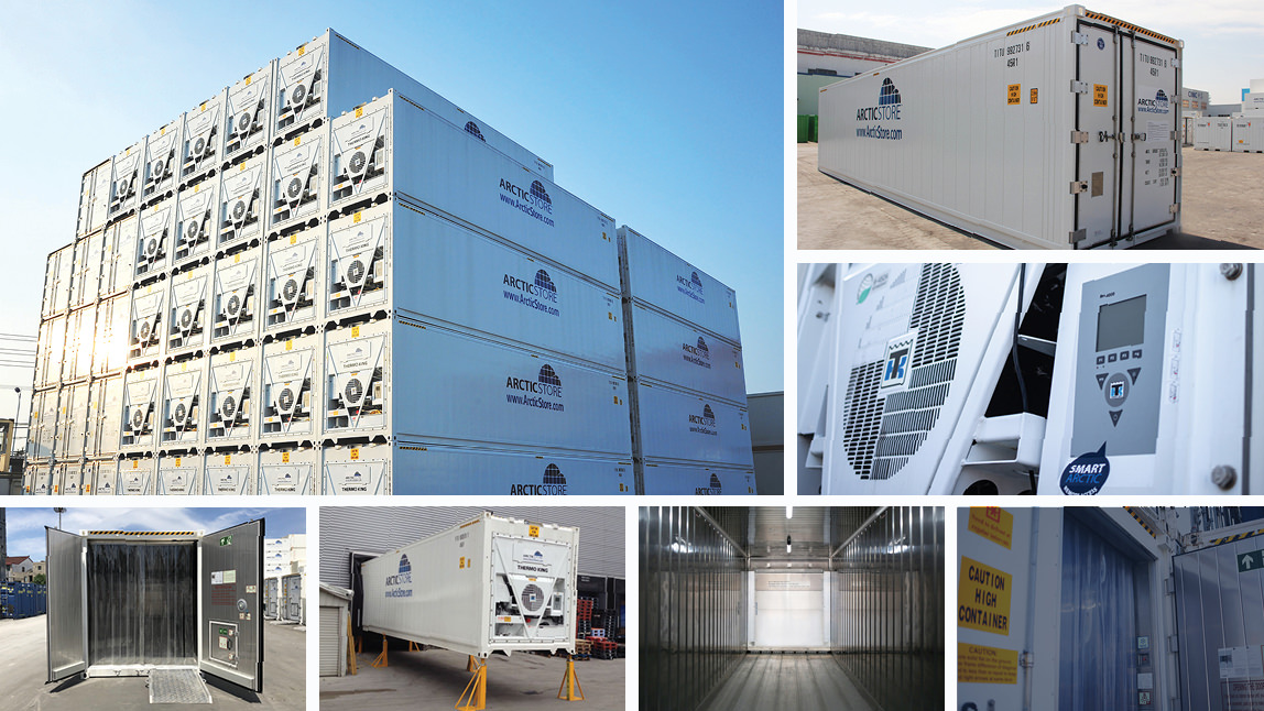 ArcticStore da 40 piedi – Container refrigerati a noleggio