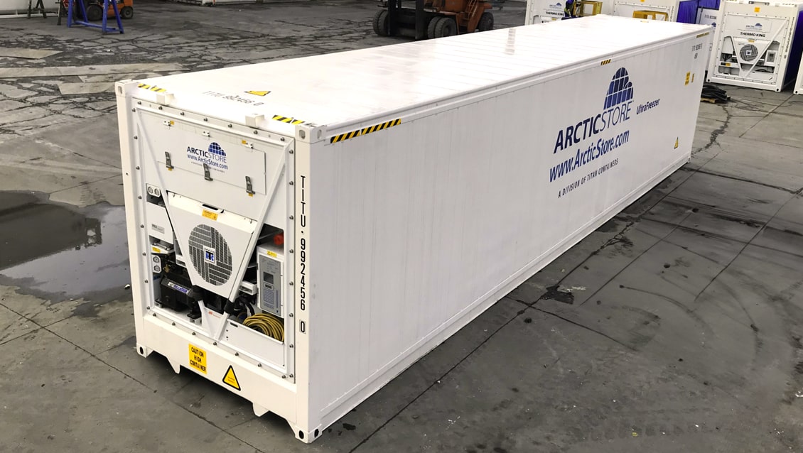 UltraFreezer da 40 piedi conservazione a freddo - Celle congelatori industriali