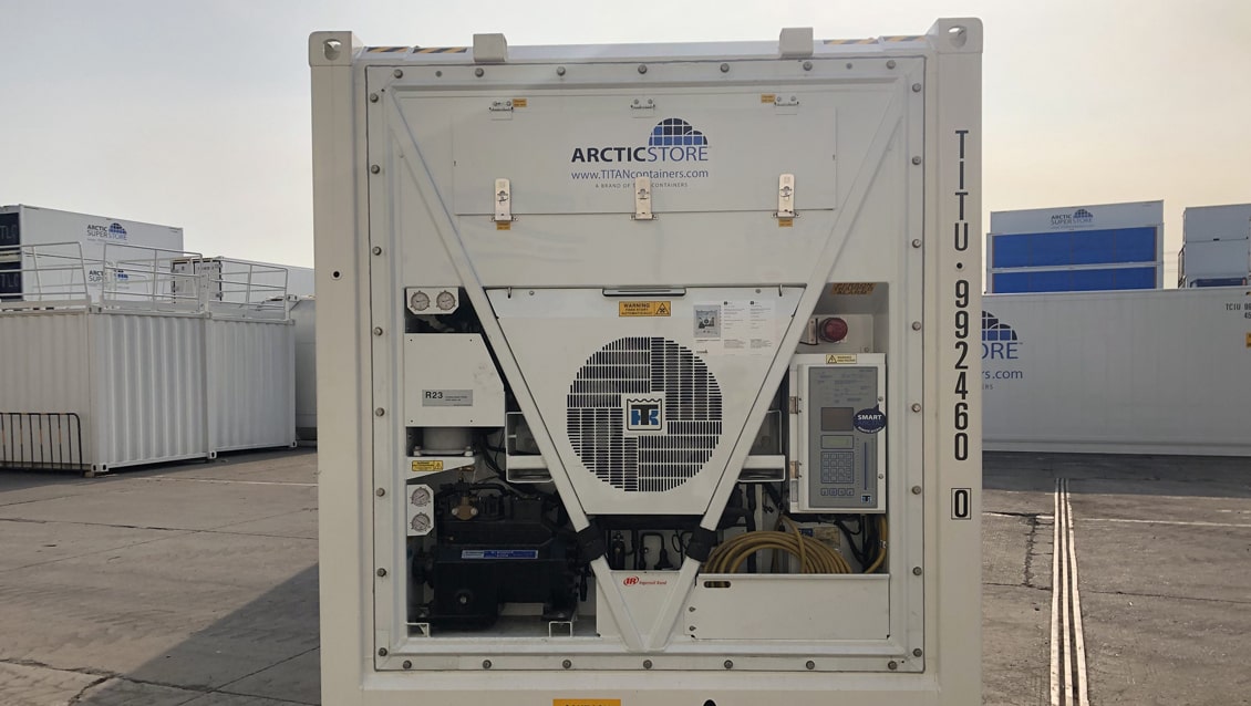 UltraFreezer da 40 piedi conservazione a freddo - Container refrigerati congelatori