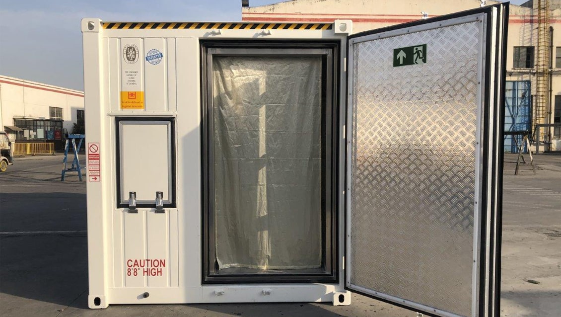 UltraFreezer da 40 piedi conservazione a freddo - Container refrigerati congelatori