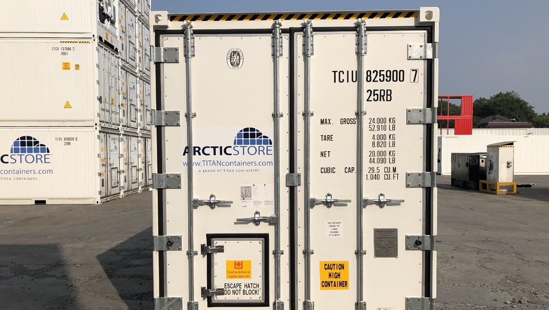 UltraFreezer da 40 piedi conservazione a freddo - Container refrigerati congelatori