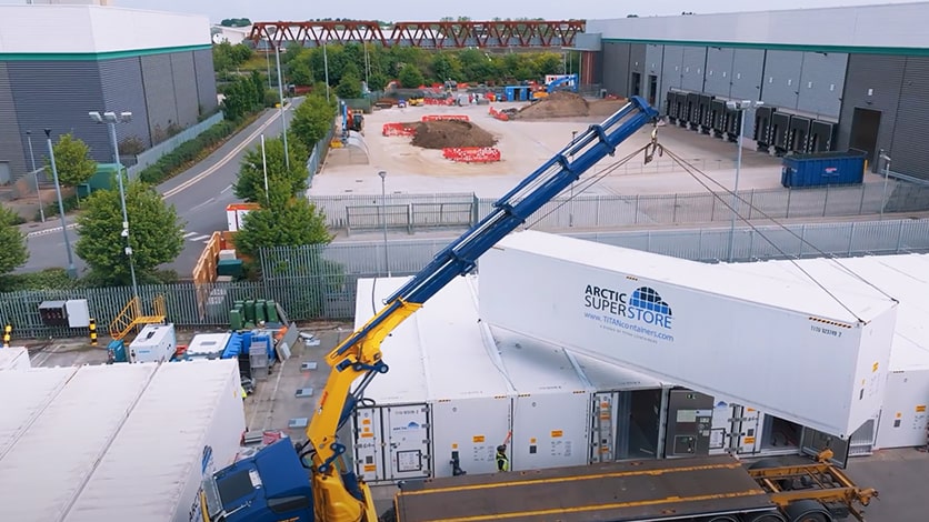 Conservazione a freddo modulare Arctic SuperStore - Celle frigorifere a noleggio