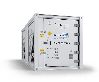 ArcticBlast – Celle freezer. Container refrigerati.