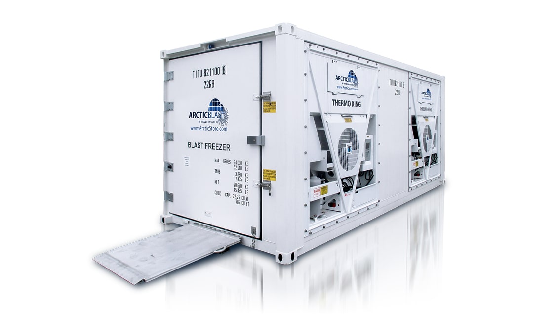 ArcticBlast – Conservazione a freddo. Container refrigerati.