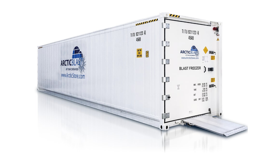 ArcticBlast – Conservazione a freddo. Container refrigerati.