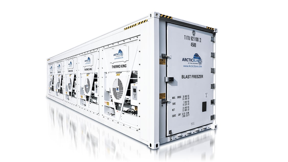 ArcticBlast – Conservazione a freddo. Container refrigerati.