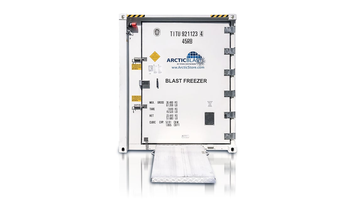 ArcticBlast – Conservazione a freddo. Container refrigerati.