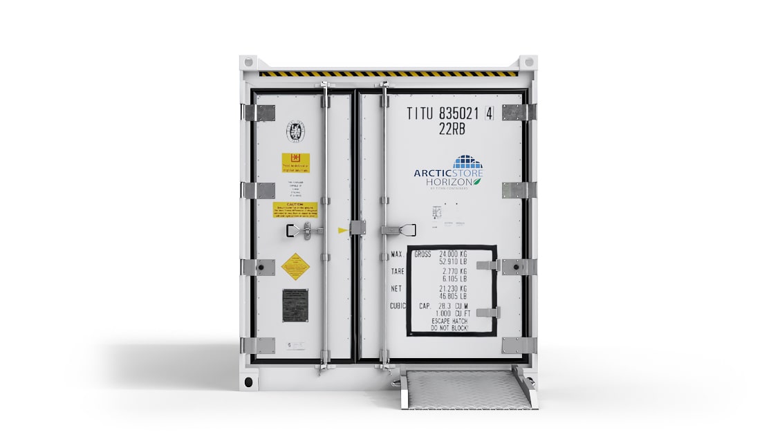 ArcticStore Horizon da 20 piedi – Container refrigerati