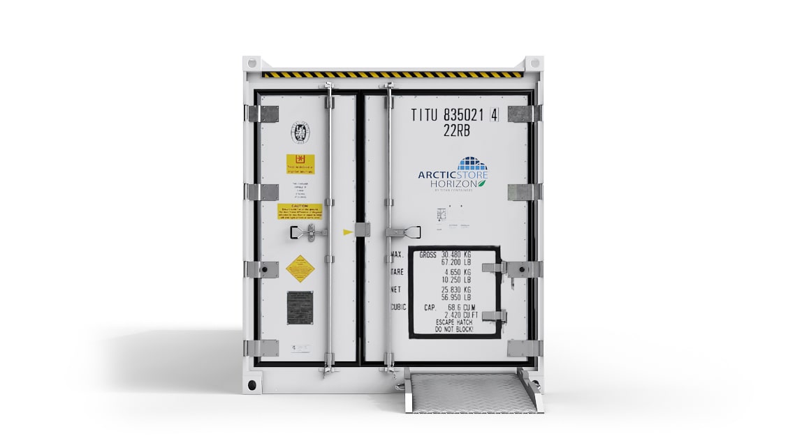ArcticStore Horizon da 20 piedi – Celle congelatori industriali