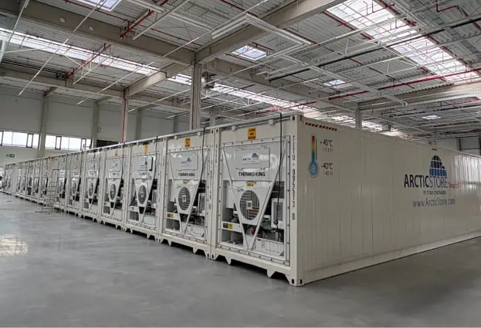 ArcticStore Tropical - Soluzioni di container frigoriferi