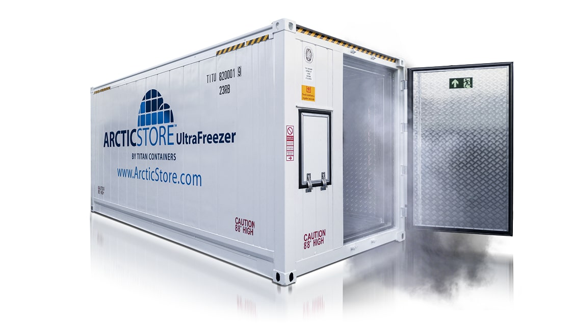 ArcticStore UltraFreezer per la conservazione a freddo - Container refrigerati