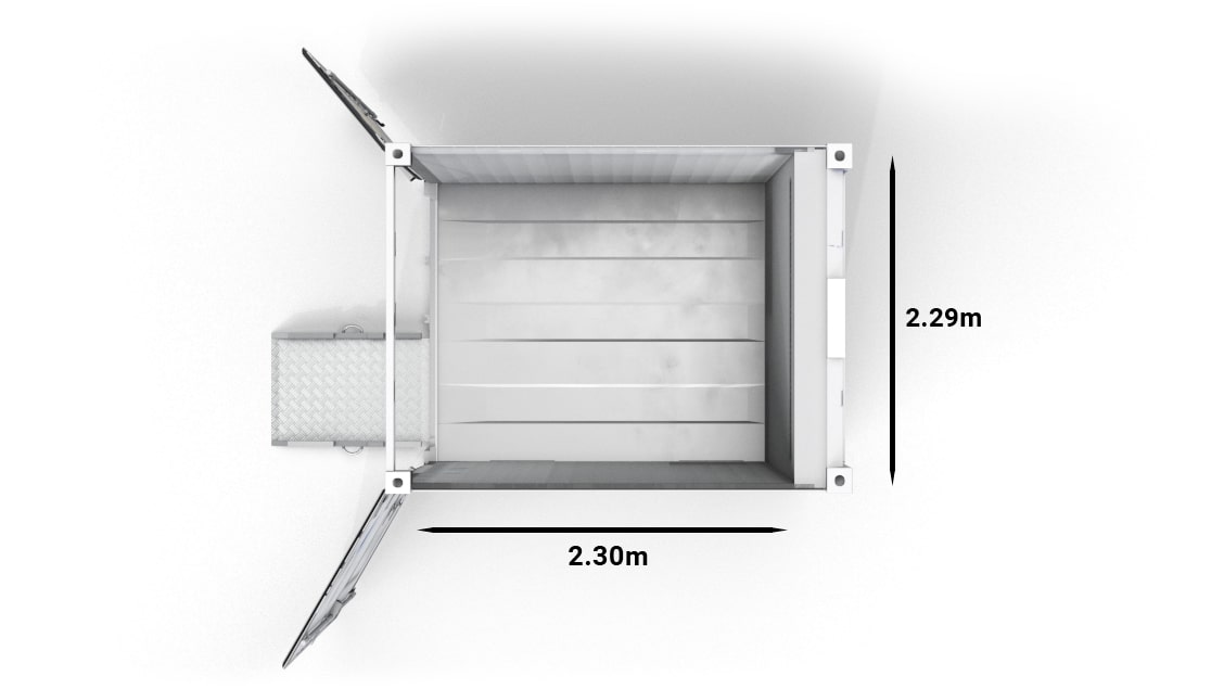 ArcticStore da 10 piedi senza pallet