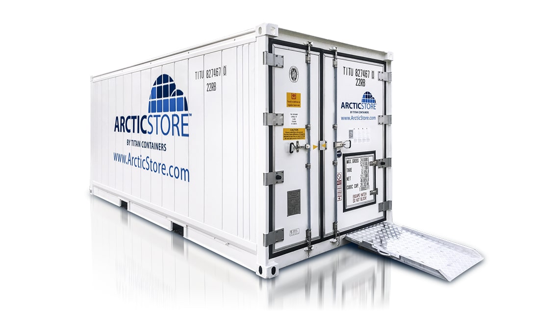 Container refrigerati – Cella frigorifera ArcticStore da 20 piedi
