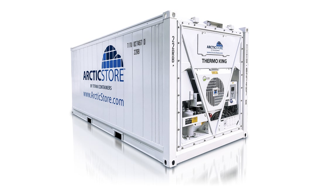 Container refrigerati – Cella frigorifera ArcticStore da 20 piedi