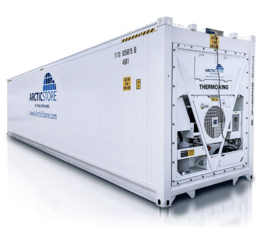 Container refrigerati – Cella frigorifera ArcticStore da 40 piedi
