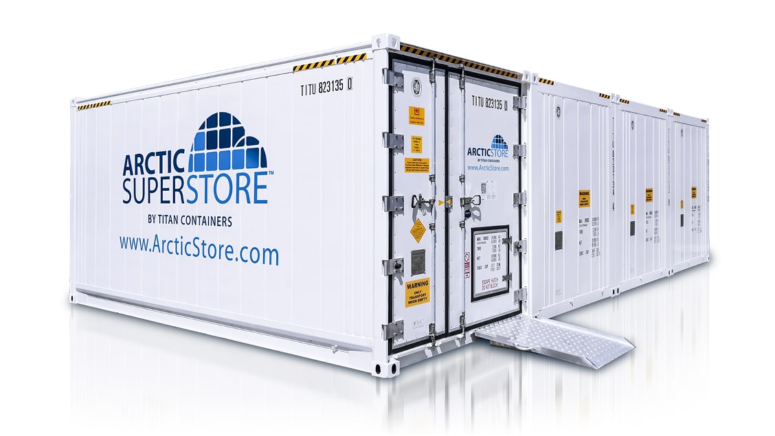 Arctic SuperStore – Conservazione a freddo. Container refrigerati.