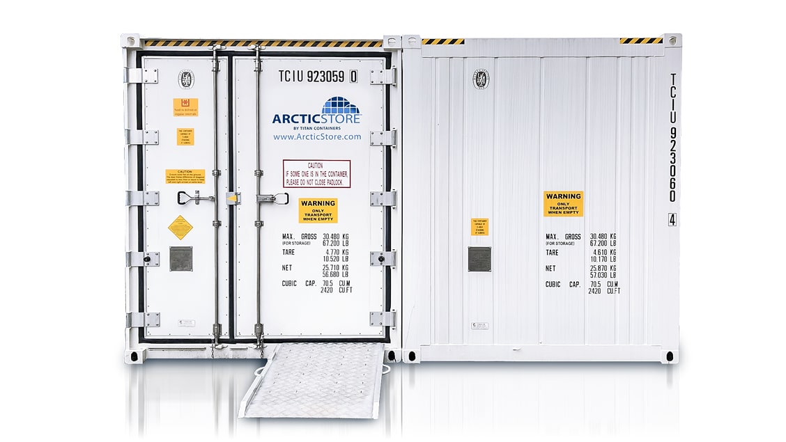 Arctic Superstore – Conservazione a freddo. Container refrigerati.