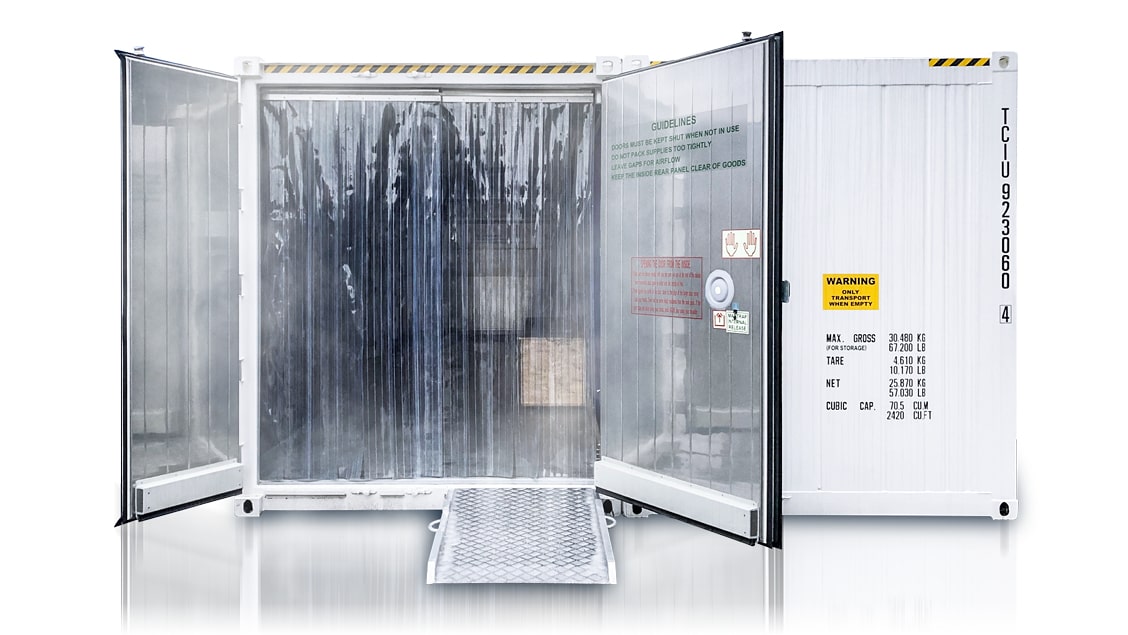 Arctic SuperStore – Conservazione a freddo. Container refrigerati.