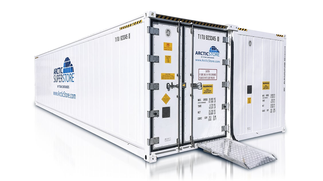 Arctic Superstore – Conservazione a freddo. Container refrigerati.
