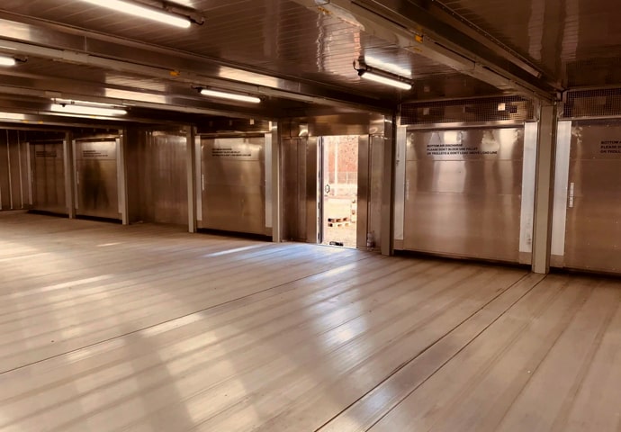 Container a temperatura controllata modulari per la conservazione a freddo SuperStore a noleggio