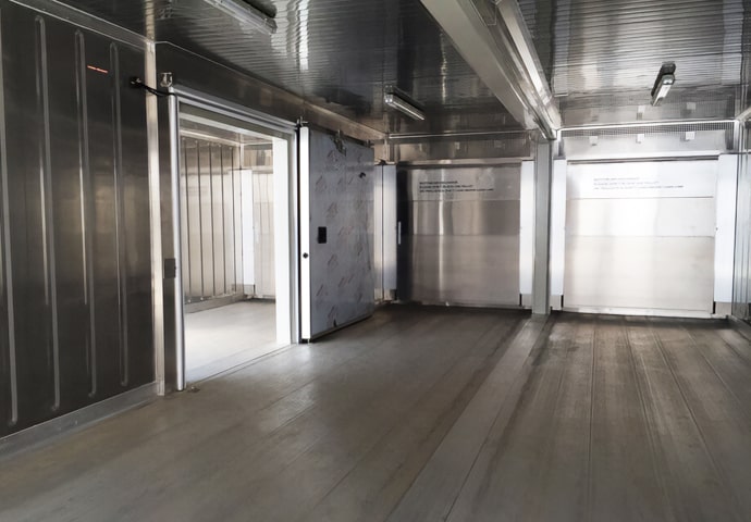 Container refrigerati modulari per la conservazione a freddo SuperStore a noleggio