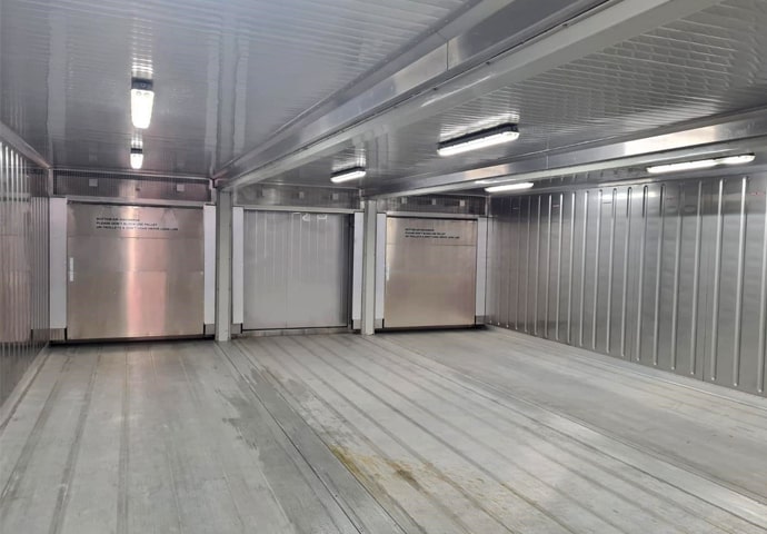 Container refrigerati modulari per la conservazione a freddo SuperStore a noleggio
