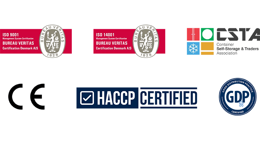 Certificati di TITAN Containers