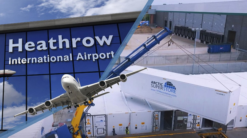 Installazione di SuperStore all'aeroporto di Heathrow – Soluzioni per la conservazione a freddo