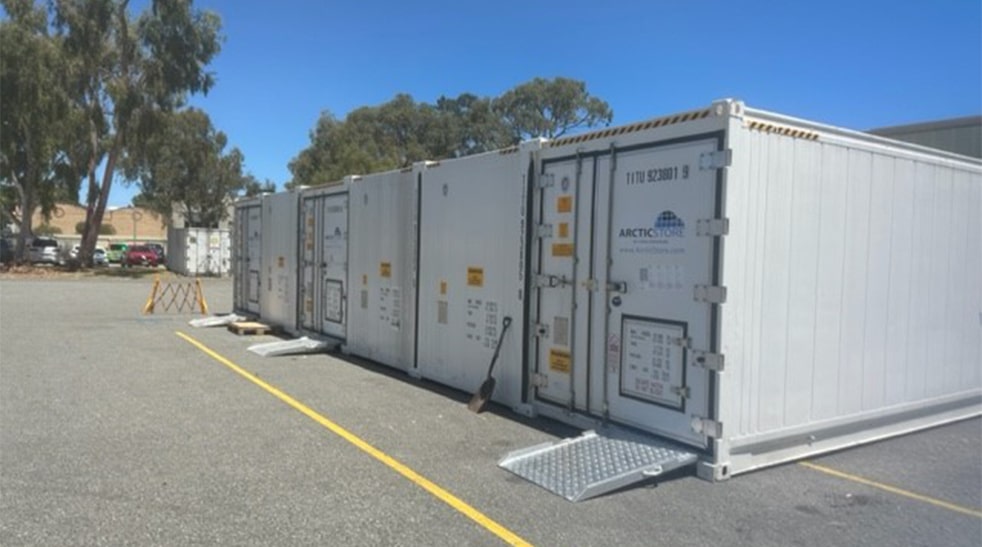 Conservazione a freddo per Tip Top Bakery - Container refrigerati
