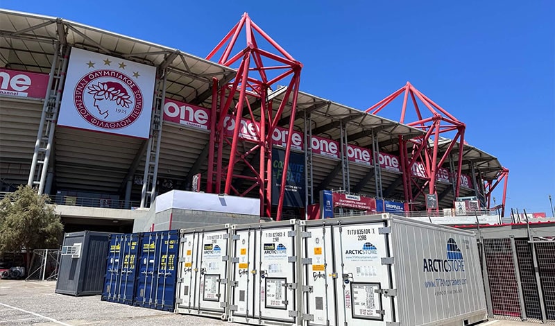 Conservazione a freddo per eventi e catering