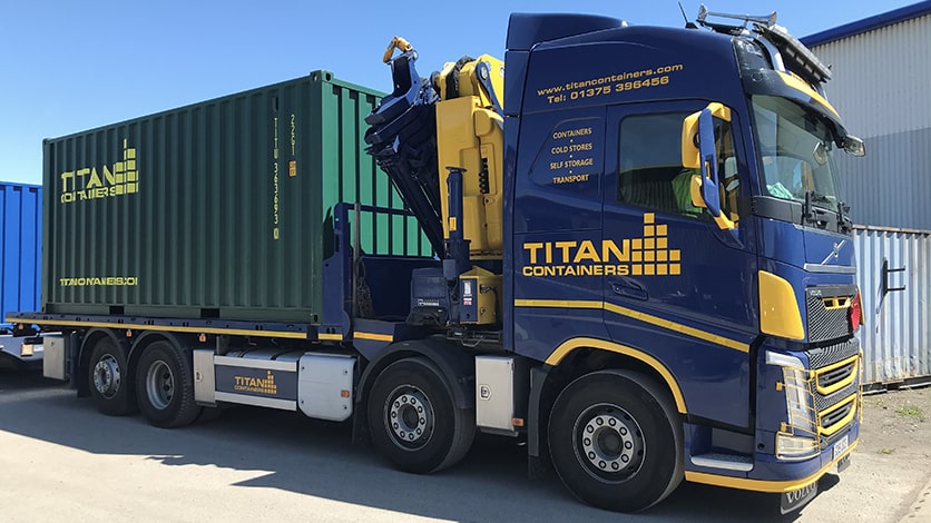 Depositi di container in Inghilterra – TITAN Containers