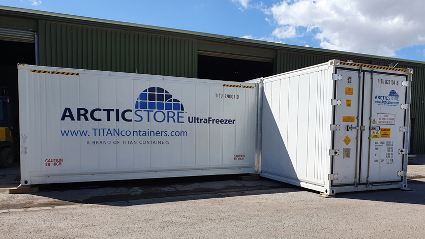 Container a bassissima temperatura Arctic UltraFreezer - Conservazione a freddo di cibi congelati e bevande