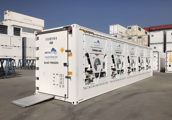 Celle freezer a raffreddamento rapido per la conservazione a freddo ArcticBlast a noleggio