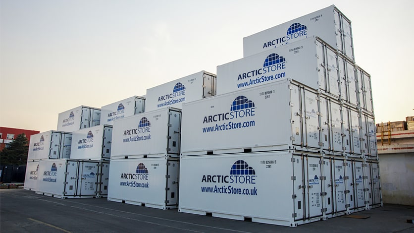 Soluzioni di container refrigerati ArcticStore per i clienti del settore tecnologico
