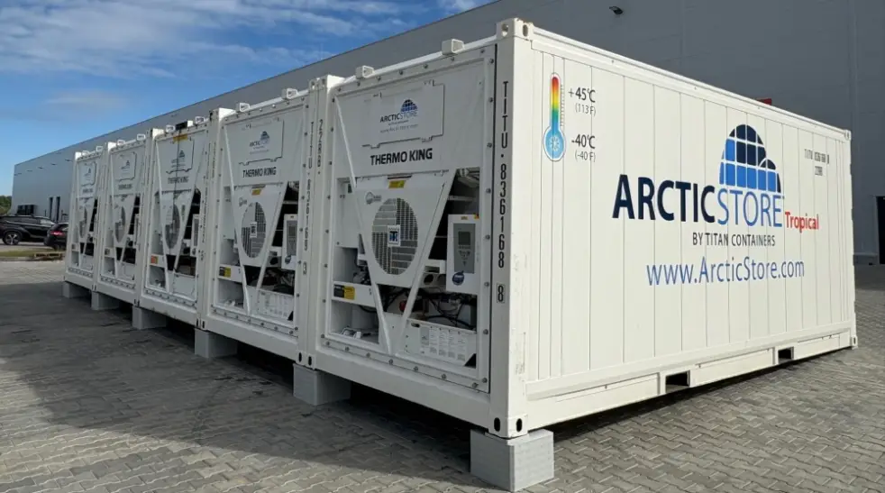 Noleggio container ArcticStore – container refrigerati