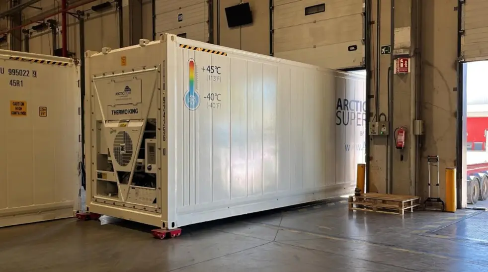 Logistica della catena del freddo Arctic Superstore