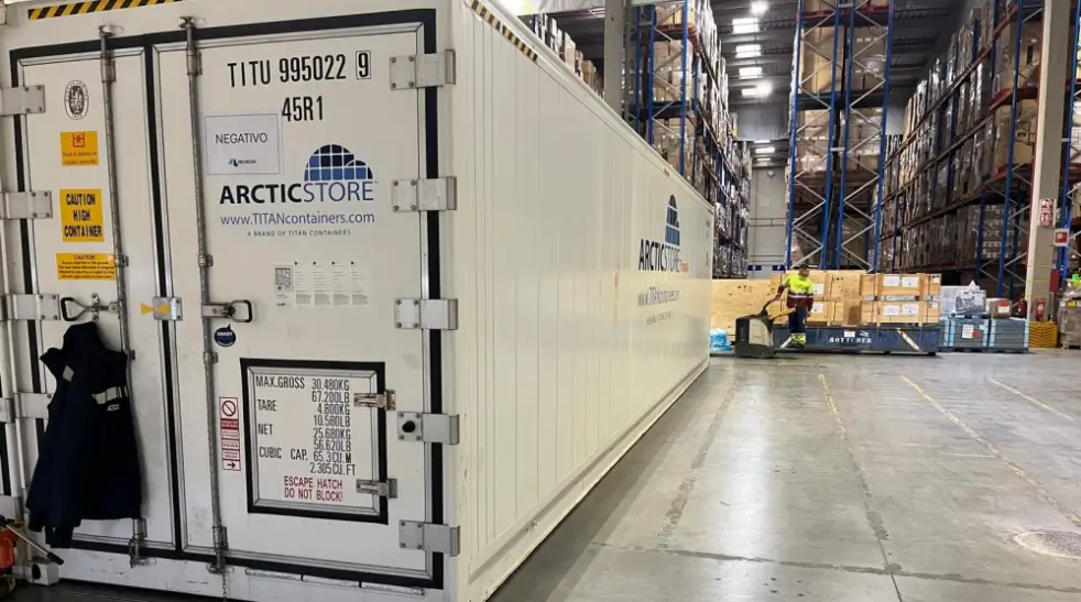 Logistica della catena del freddo Arctic Superstore